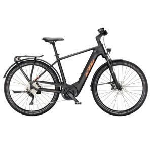 KTM MACINA SPORT CX750 LTD64 - E-Bike Trekking - 2024 - black matt (orange+white)
