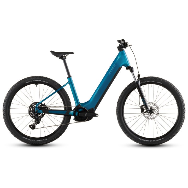 CUBE REACTION HYBRID Performance 600 - Easy Entry - E-Mountainbike - 2026 - electricblue / dazzle