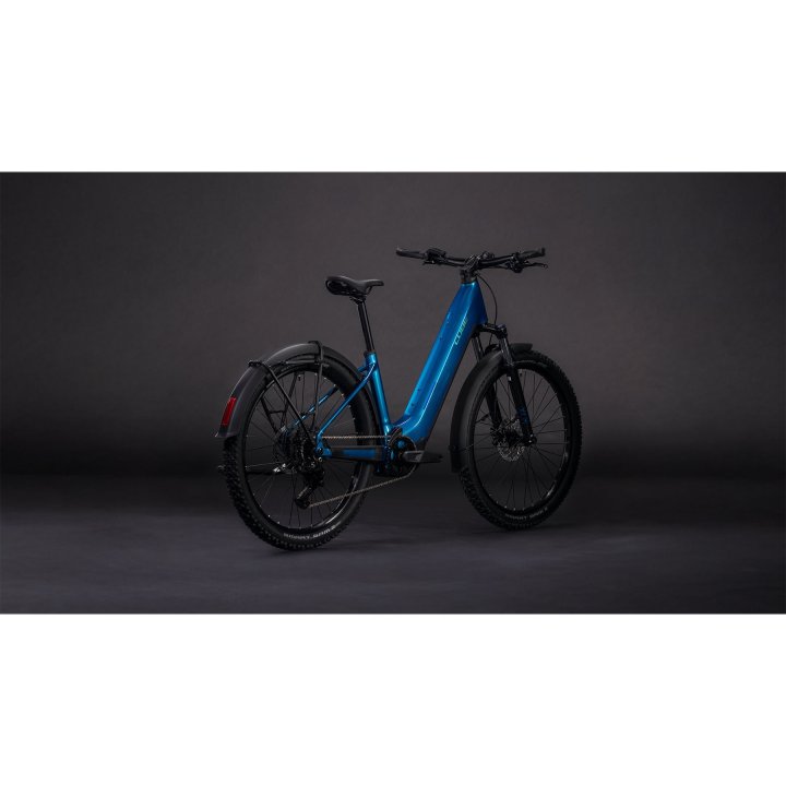 CUBE REACTION HYBRID Performance 600 FE - Easy Entry - E-Mountainbike - 2026 - electricblue / dazzle