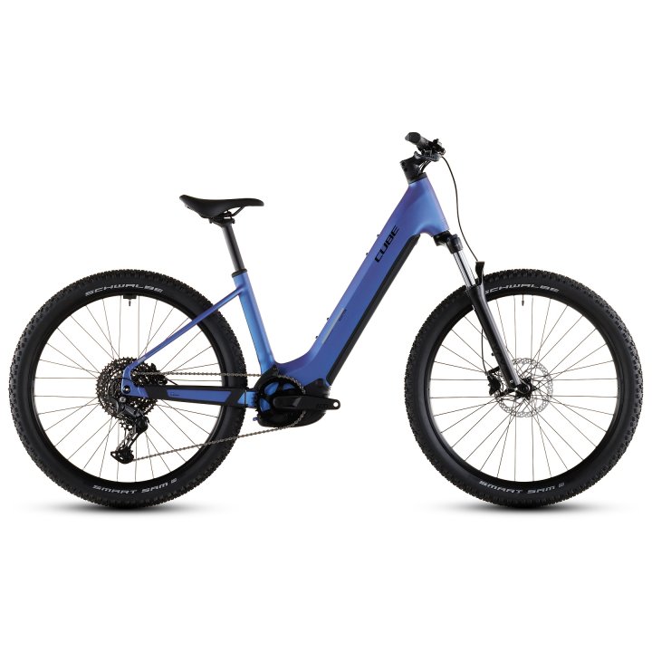 CUBE REACTION HYBRID ONE 800 - Easy Entry - E-Mountainbike - 2026 - blueiris / reflect