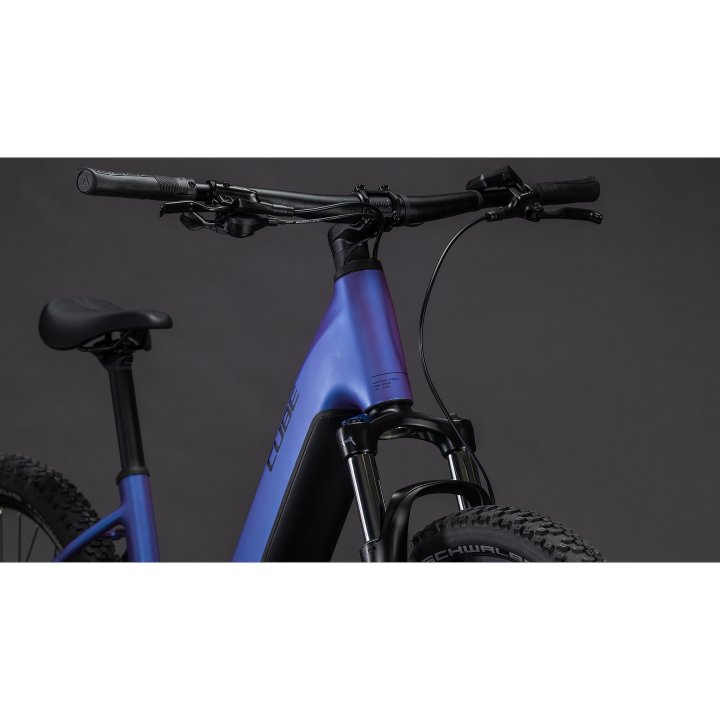 CUBE REACTION HYBRID ONE 800 - Easy Entry - E-Mountainbike - 2026 - blueiris / reflect