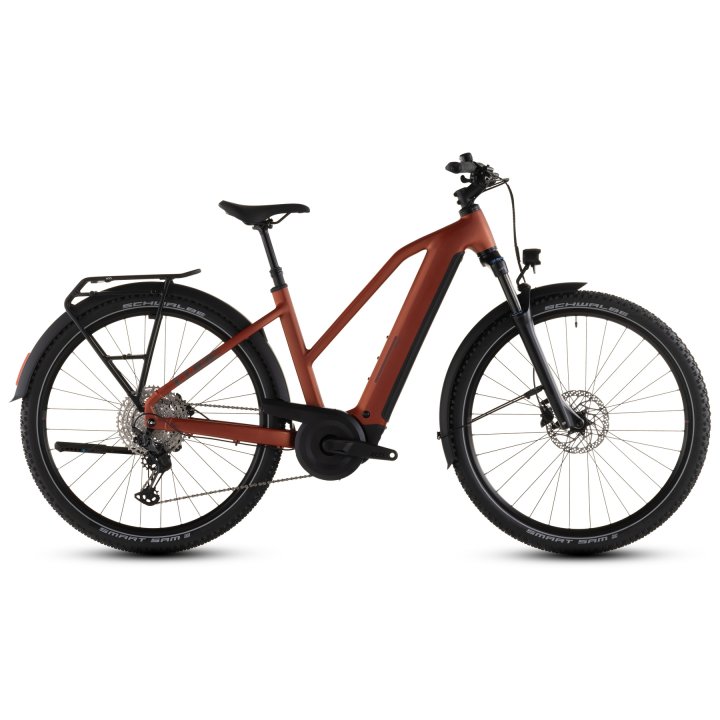 CUBE NURIDE HYBRID Pro 600 - Trapeze - E-Bike - 2026 - flashstone / chrome – Bild 3