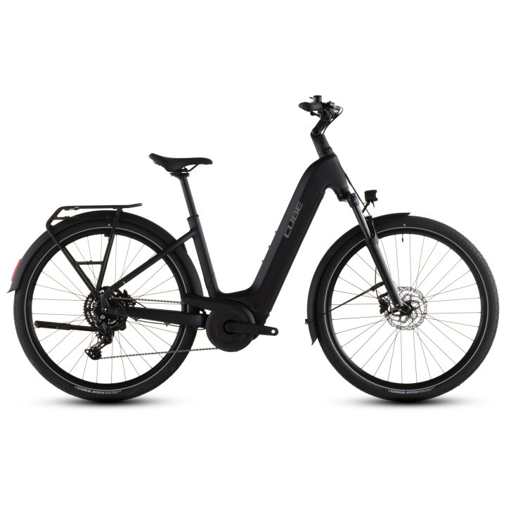 CUBE TOURING HYBRID ONE 600 - Easy Entry - Trekking E-Bike - 2026 - glacier / reflex