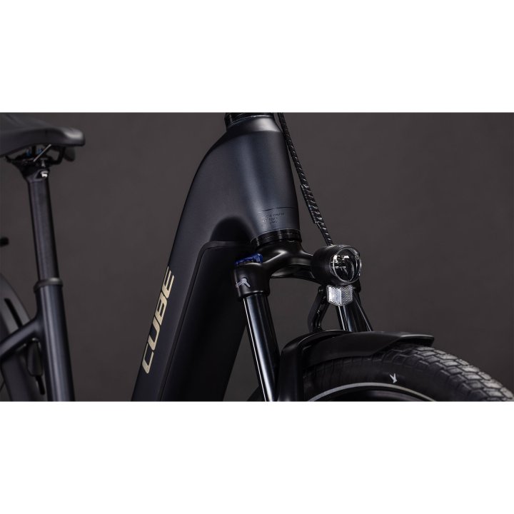 CUBE TOURING HYBRID ONE 600 - Easy Entry - Trekking E-Bike - 2026 - glacier / reflex