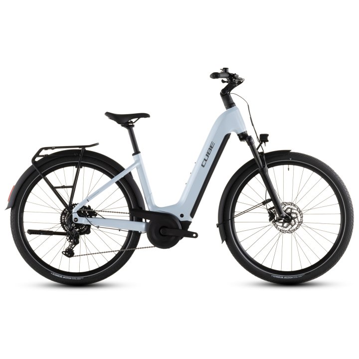 CUBE TOURING HYBRID ONE 600 - Easy Entry - Trekking E-Bike - 2026 - glacier / reflex – Bild 6