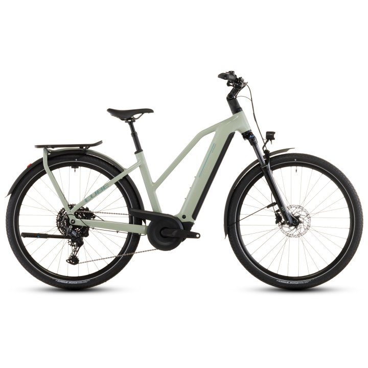 CUBE KATHMANDU HYBRID ONE 800 - Trapeze - Trekking E-Bike - 2026 - pea / green