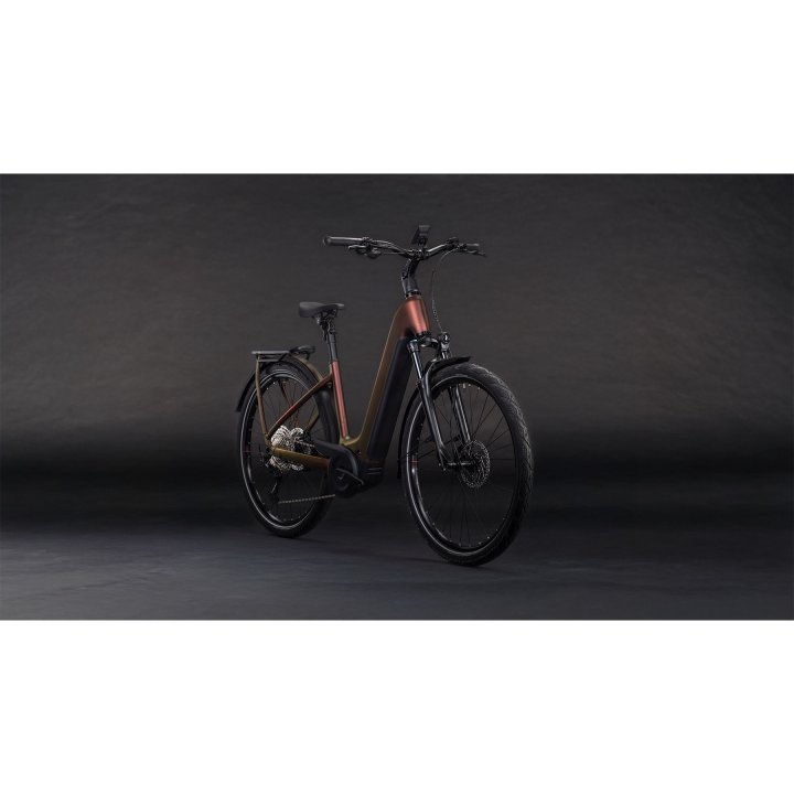CUBE KATHMANDU HYBRID Pro 800 - Easy Entry - Trekking E-Bike - 2026 - sunglow / chrome – Bild 8