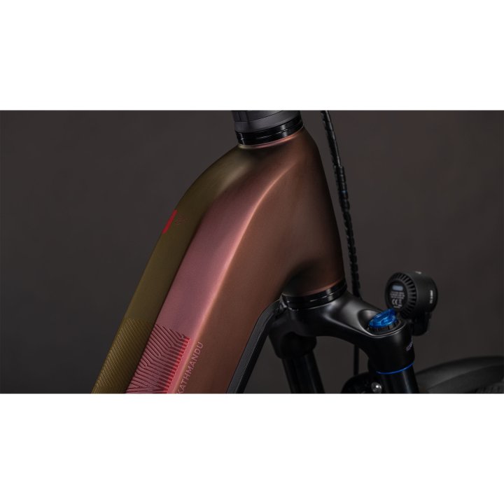 CUBE KATHMANDU HYBRID Pro 800 - Easy Entry - Trekking E-Bike - 2026 - sunglow / chrome – Bild 7