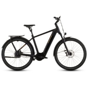 CUBE KATHMANDU HYBRID Comfort SLX 800 - Trekking E-Bike - 2026 - solareclipse / gold