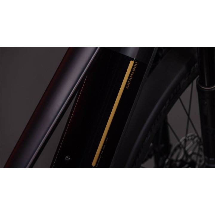 CUBE KATHMANDU HYBRID Comfort SLX 800 - Trapeze - Trekking E-Bike - 2026 - solareclipse / gold – Bild 5