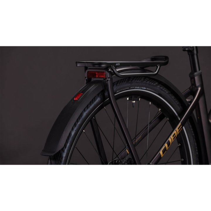 CUBE KATHMANDU HYBRID Comfort SLX 800 - Trapeze - Trekking E-Bike - 2026 - solareclipse / gold – Bild 4