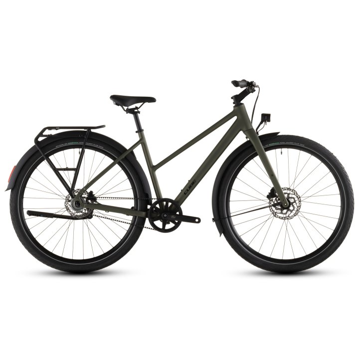 CUBE EDITOR ONE FE - Trapeze - City-Bike - 2026 - reedgreen / black