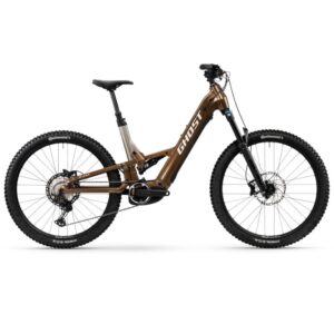 Ghost E-ASX ADVANCED - 27,5" Tiefeinstieg E-MTB - 2026 - brown bear / stone glossy