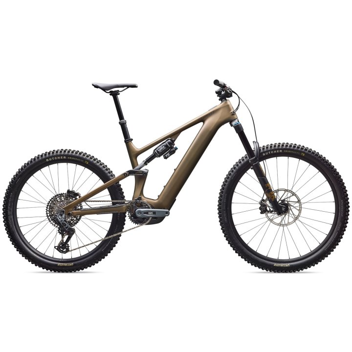 Specialized TURBO LEVO 4 EXPERT - Carbon E-Mountainbike - 2026 - satin burnt gold metallic / doppio