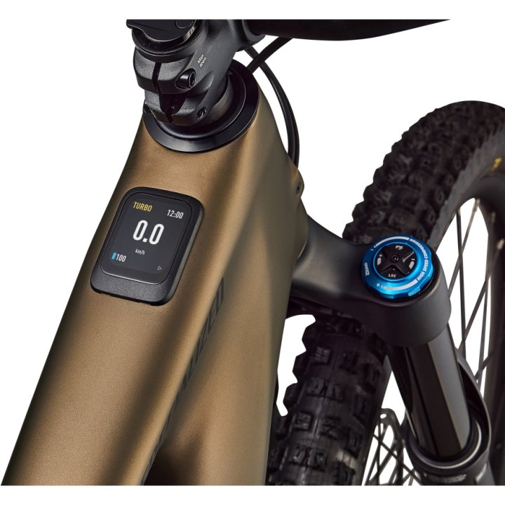Specialized TURBO LEVO 4 EXPERT - Carbon E-Mountainbike - 2026 - satin burnt gold metallic / doppio – Bild 5