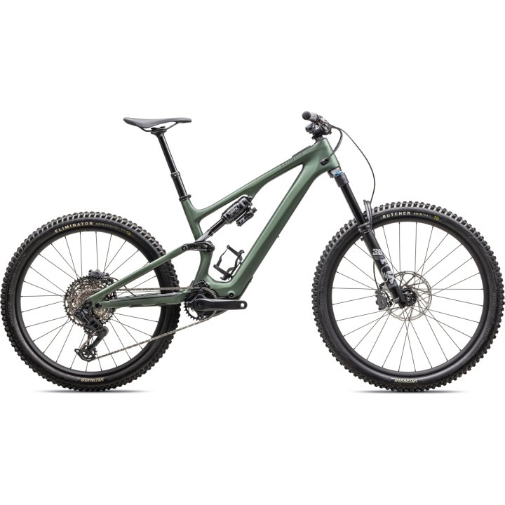 Specialized TURBO LEVO SL 2 COMP - Carbon E-Mountainbike - 2025 - cypress metallic / cypress / dark moss green – Bild 4