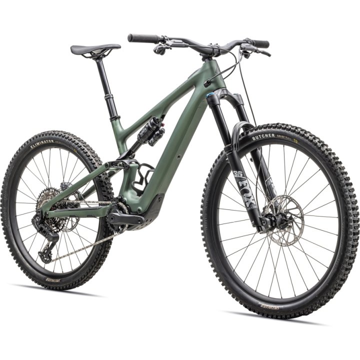 Specialized TURBO LEVO SL 2 COMP - Carbon E-Mountainbike - 2025 - cypress metallic / cypress / dark moss green – Bild 5