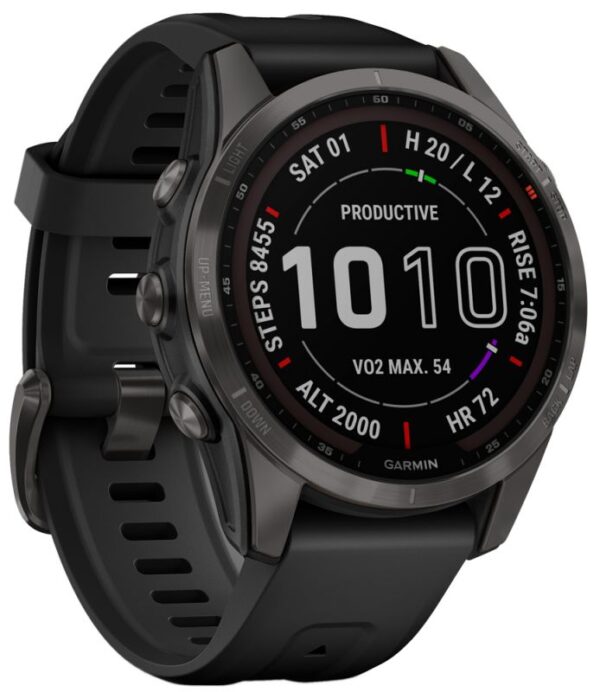 Garmin Fenix 7S SAPPHIRE SOLAR – GPS Multisport Smartwatch – Bild 6