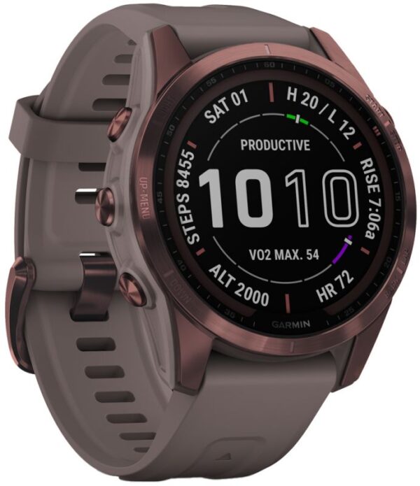 Garmin Fenix 7S SAPPHIRE SOLAR – GPS Multisport Smartwatch – Bild 5