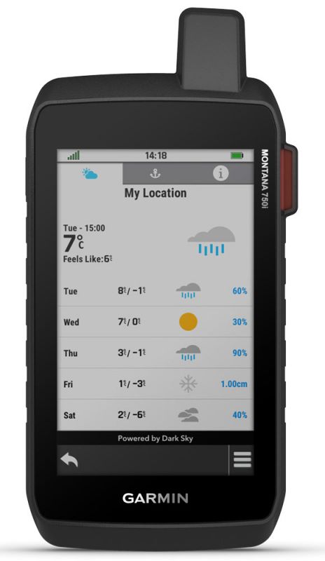 Garmin Montana® 700i Outdoor-Navigationsgerät Touchscreen – Bild 4