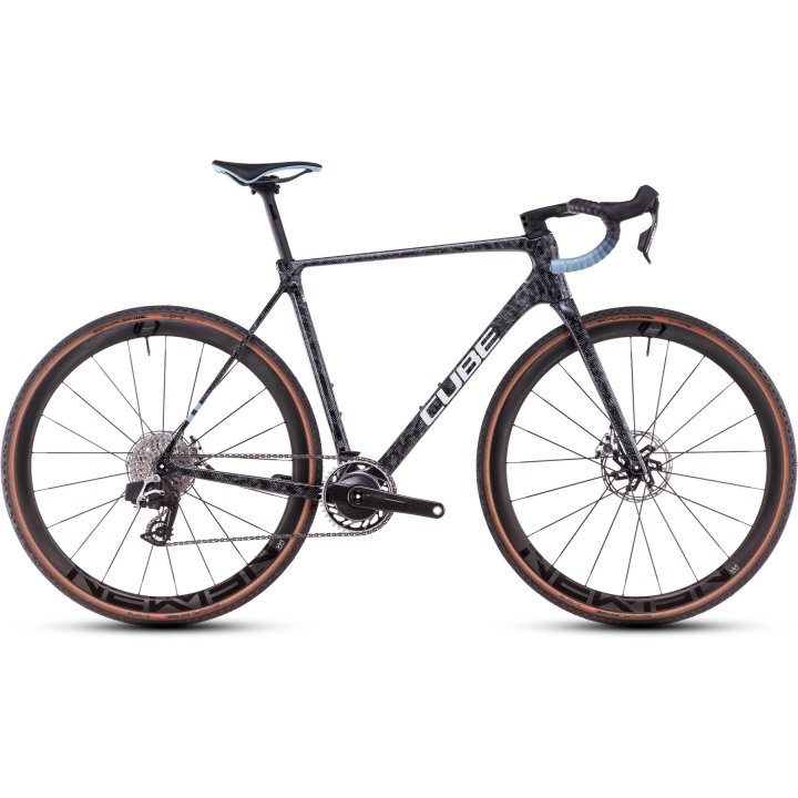 CUBE CROSS RACE C:68X SLT - Carbon Cyclocross Bike - 2026 - matrixblack / blue