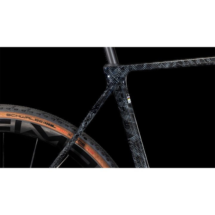 CUBE CROSS RACE C:68X SLT - Carbon Cyclocross Bike - 2026 - matrixblack / blue – Bild 5