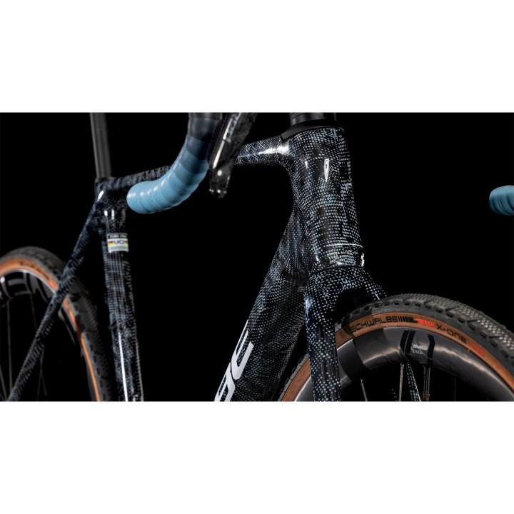 CUBE CROSS RACE C:68X SLT - Carbon Cyclocross Bike - 2026 - matrixblack / blue