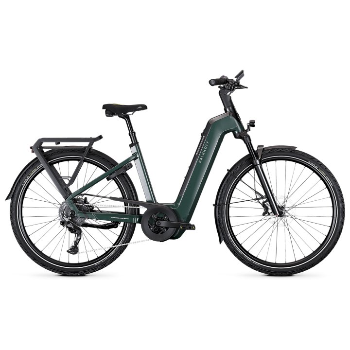 Kalkhoff ENDEAVOUR 5+ ADVANCE Wave - Tiefeinstieg E-Bike - 2026 - techgreen / diamondblack glossy