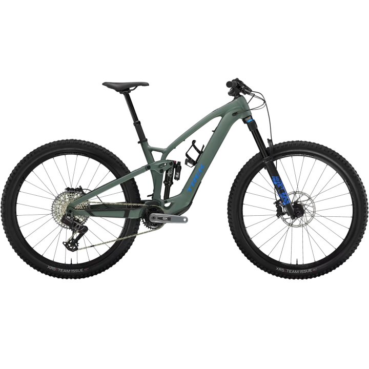 Trek FUEL EXe 8 GX AXS T-Type - 29" E-Mountainbike - 2025 - Rage Red to Deep Dark Blue Fade – Bild 4