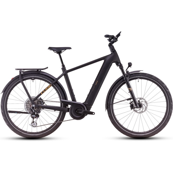 CUBE KATHMANDU HYBRID SLT 800 - Trekking E-Bike - 2025 - golddust / black
