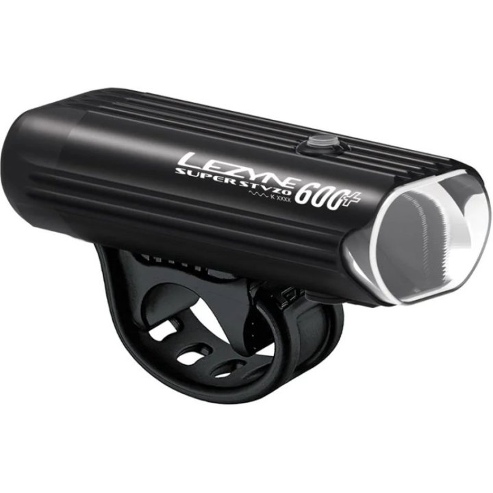 Lezyne Super 600+ Frontleuchte – StVZO-geprüft – schwarz