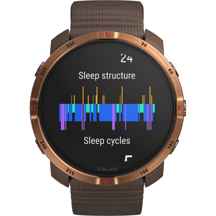 Polar Grit X2 GPS Multisport Uhr - braun/kupfer – Bild 5