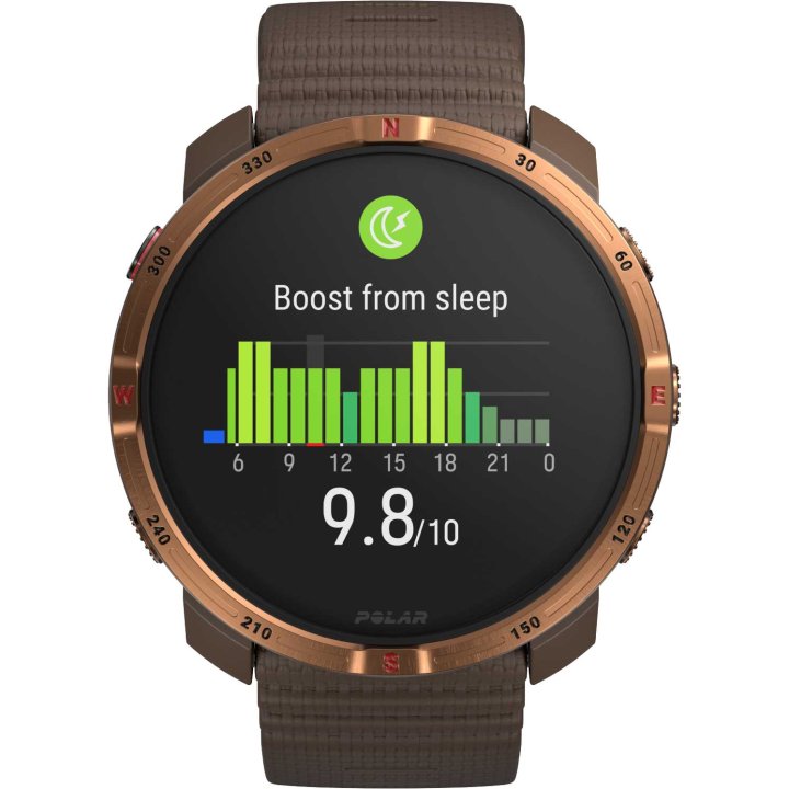 Polar Grit X2 GPS Multisport Uhr - braun/kupfer – Bild 4
