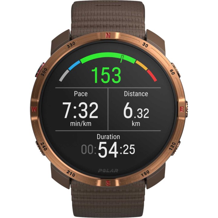 Polar Grit X2 GPS Multisport Uhr - braun/kupfer – Bild 8