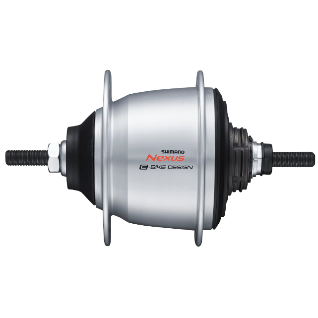 Shimano Nexus STePS SG-C7000-5R/5V E-Bike Getriebenabe - Felgenbremse - 10x135mm Vollachse - 5-Gang - silber