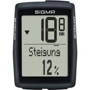 SIGMA BC 14.0 WL STS CAD - Kabelloser Fahrradcomputer - Schwarz