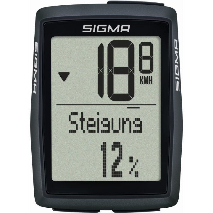 SIGMA BC 14.0 WL STS CAD - Kabelloser Fahrradcomputer - Schwarz