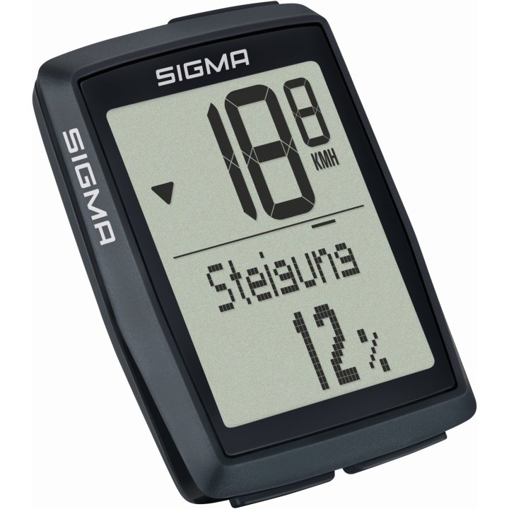 SIGMA BC 14.0 WL STS CAD - Kabelloser Fahrradcomputer - Schwarz